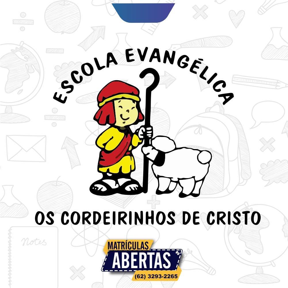 Logo Oficial - Escola Ev. Os Cordeirinhos de Cristo